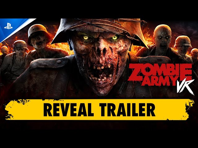 Zombie Army VR - Reveal Trailer | PS VR2 Games