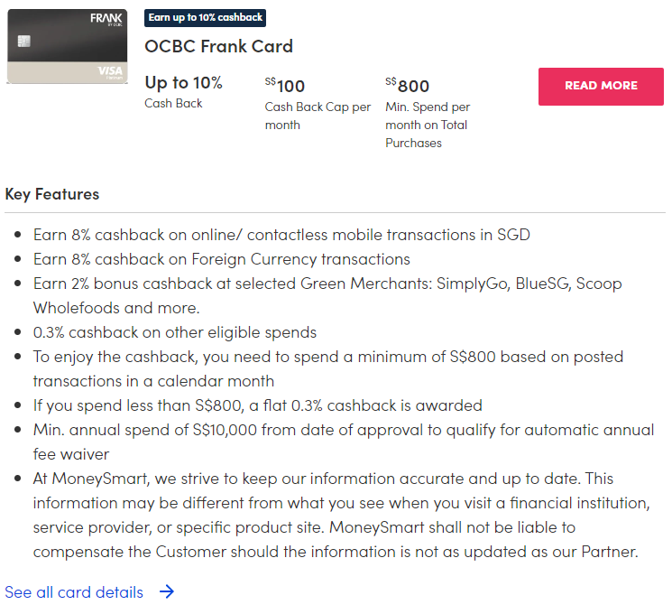 12 best cashback credit cards in Singapore (2024)