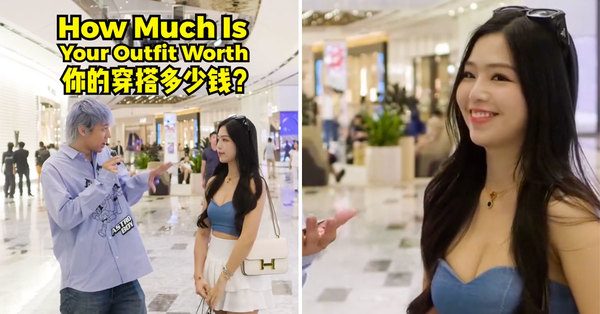 M'sian Fashion Street Interviewer Stunned By Sugar Baby Whose Outfit Is Worth RM176,000