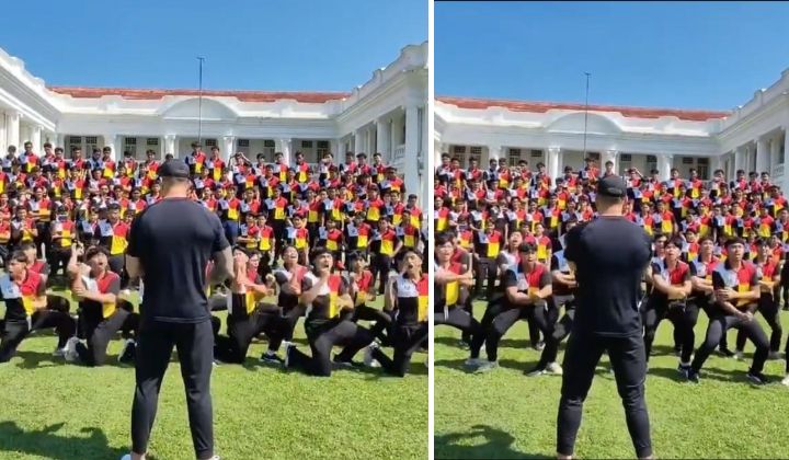 [Watch] Malaysians On Twitter Divided Over Students Performing Haka