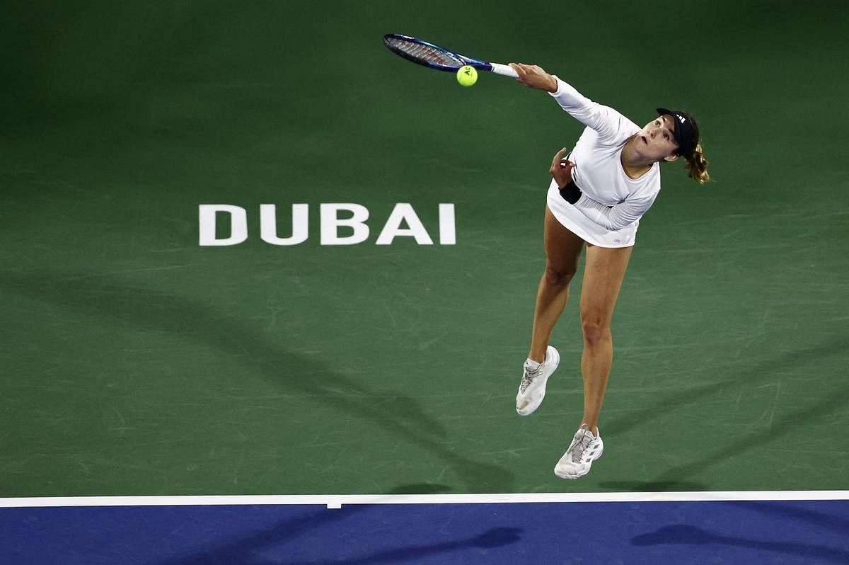Anna Kalinskaya shocks Iga Swiatek in Dubai to book final with Jasmine Paolini