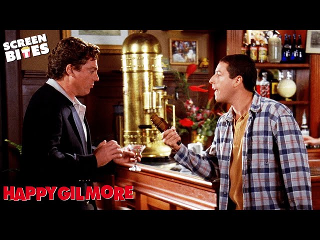 Adam Sandler Starts A Bar Fight | Happy Gilmore (1996) | Screen Bites