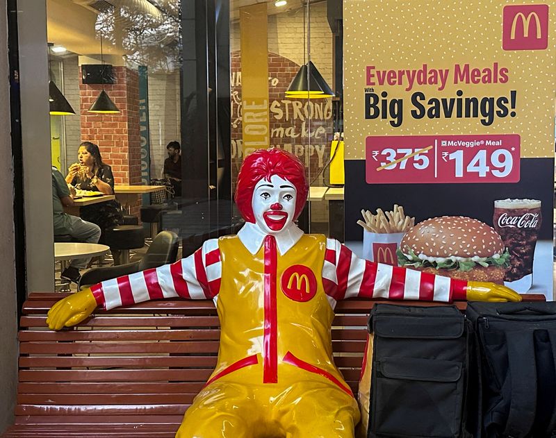 Indian state to inspect outlets of global fast-food chains after McDonald's cheese crackdown