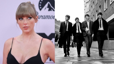 Taylor Swift beats The Beatles by having the most weeks in Billboard 200 Top 10 charts