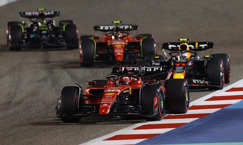 Motor racing-Bahrain circuit finds concrete solution to drain cover problem