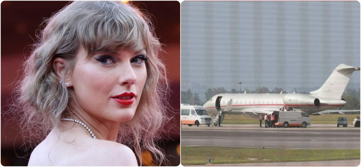 Taylor Swift lands in Singapore ahead of first concert on March 2