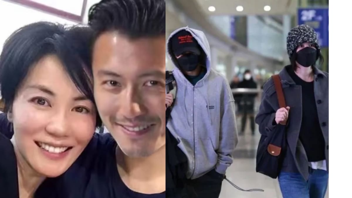 Fans Spot HK Celeb Couple Nicholas Tse & Faye Wong At Airport, Envious At How They Have Been Together For 10 Years