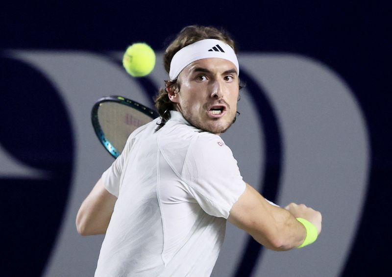 Tennis-Tsitsipas to donate $1000 for every ace at Mexican Open for Acapulco relief programme