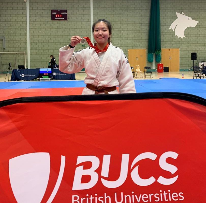 Sarawakian judoka wins British Universities Championship silver medal