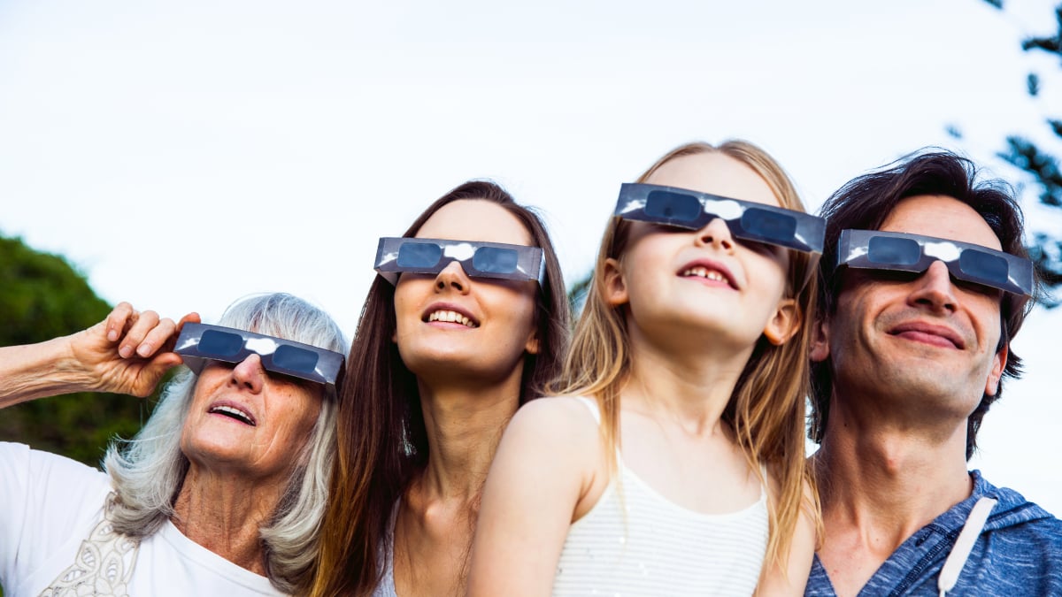 Stop by Warby Parker stores between April 1 and 8 to score free solar eclipse glasses