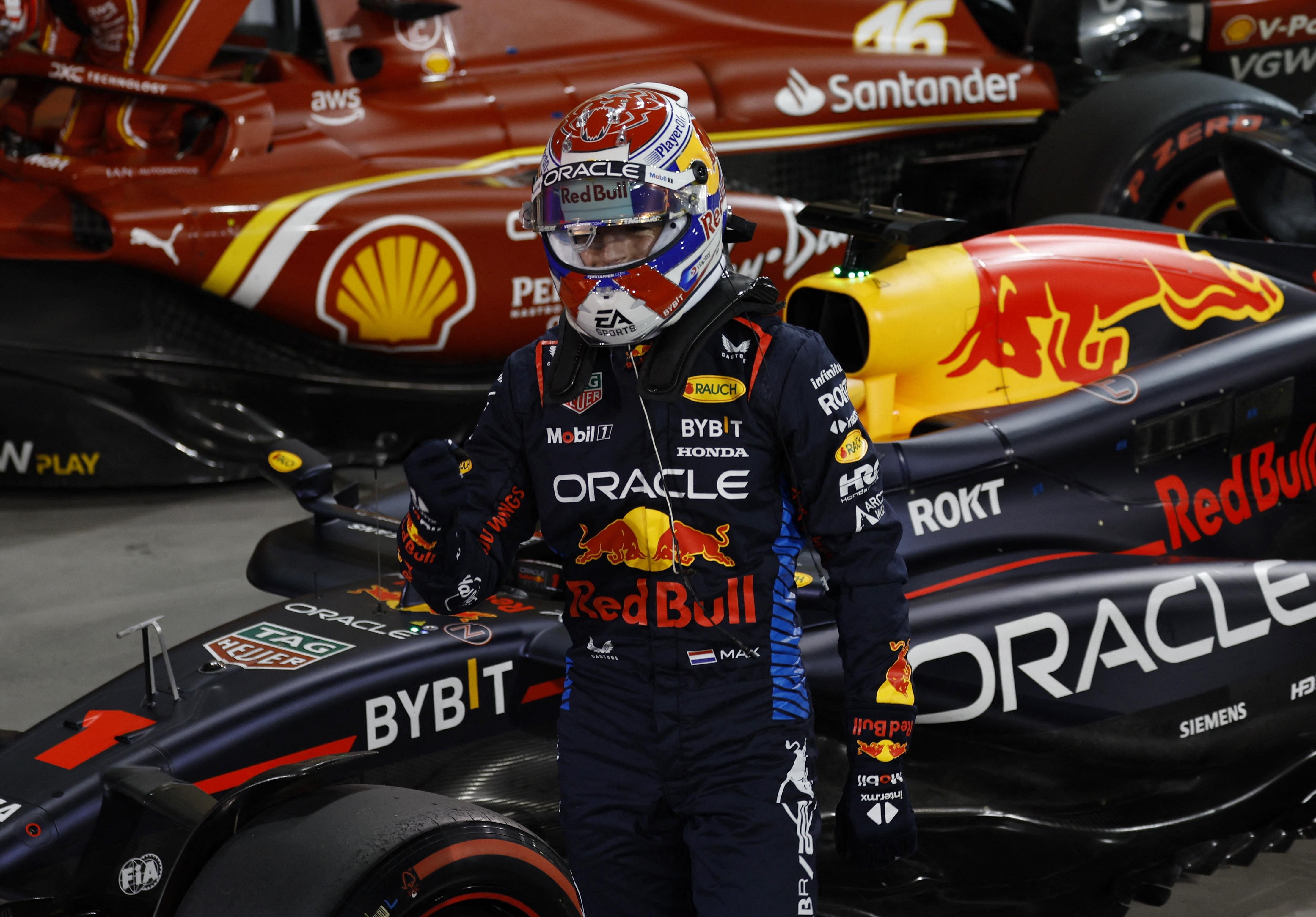 F1 champion Max Verstappen on pole for season-opening Bahrain GP