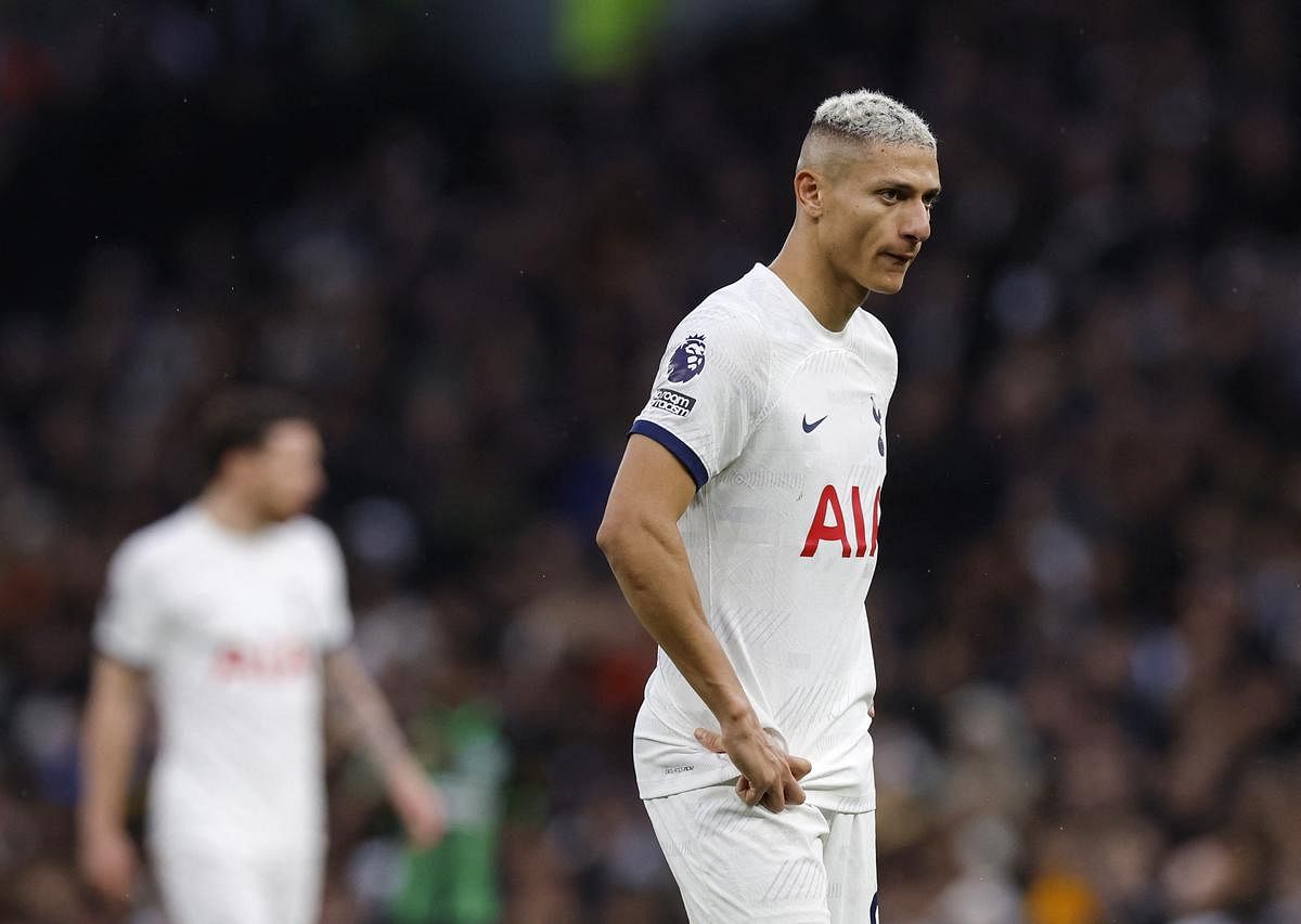 Spurs lose Richarlison for up to a month in 'disruptive season'