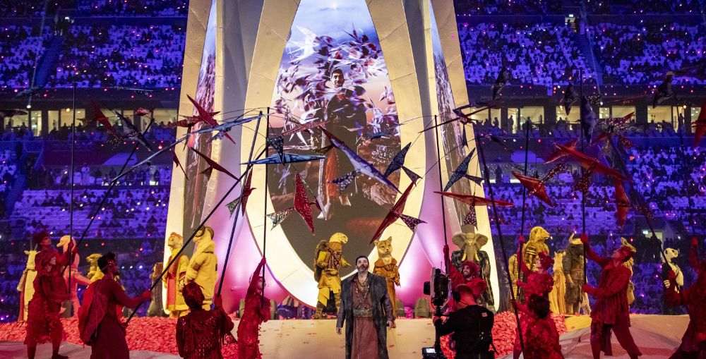 Creative Technology Featured ROE Visual on AFC Asian Cup Qatar 2023 Opening Ceremony Stage