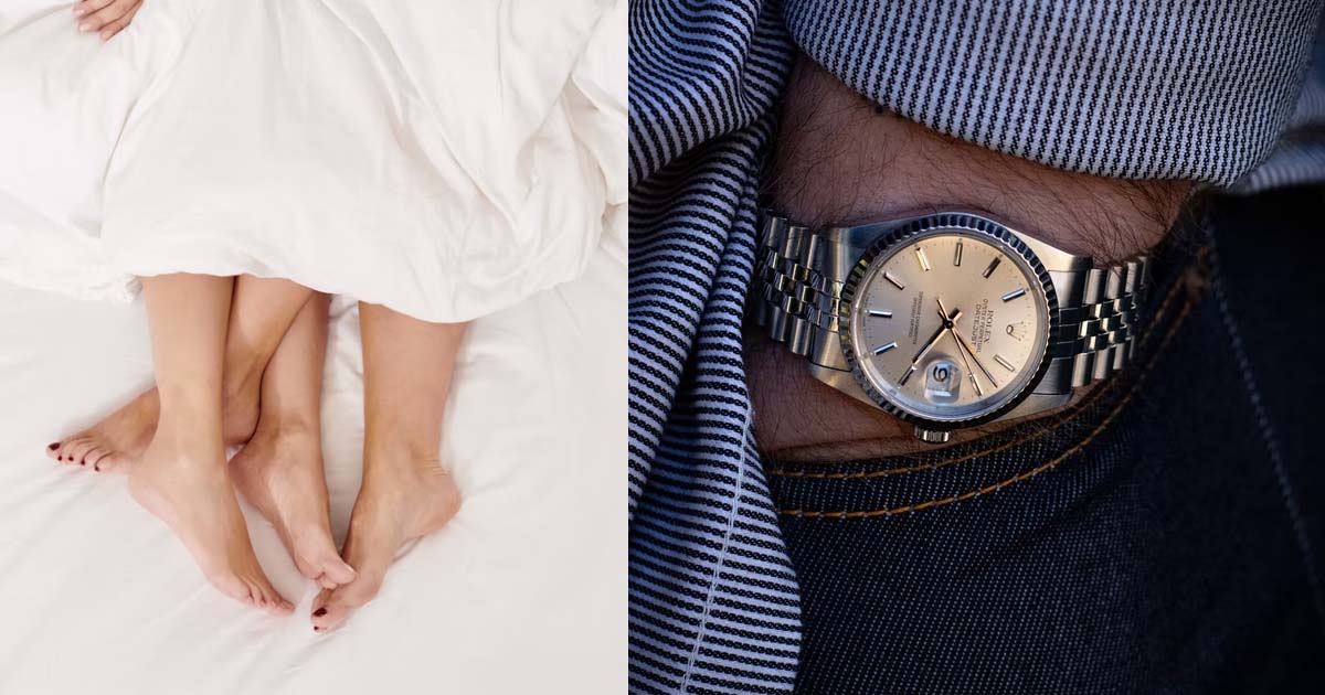 BF CHEATS ON GF WITH “RICH AUNTIE” WHO PROMISES HIM A ROLEX, END UP ITS FAKE