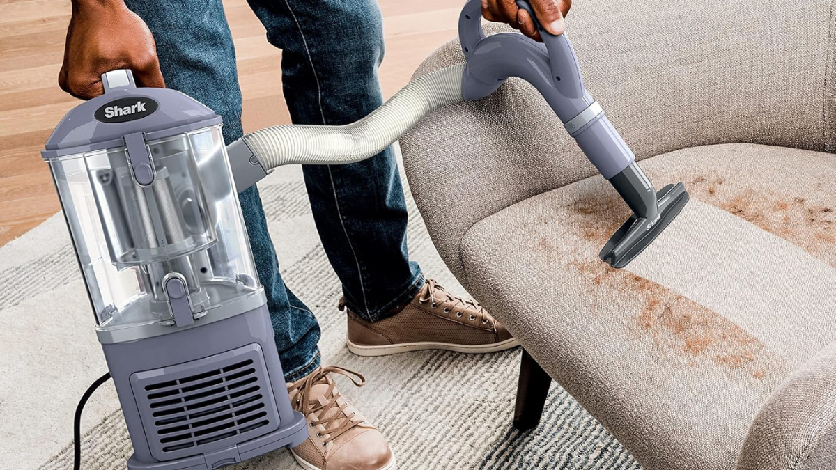 Score up to 40% off Shark upright and stick vacuums