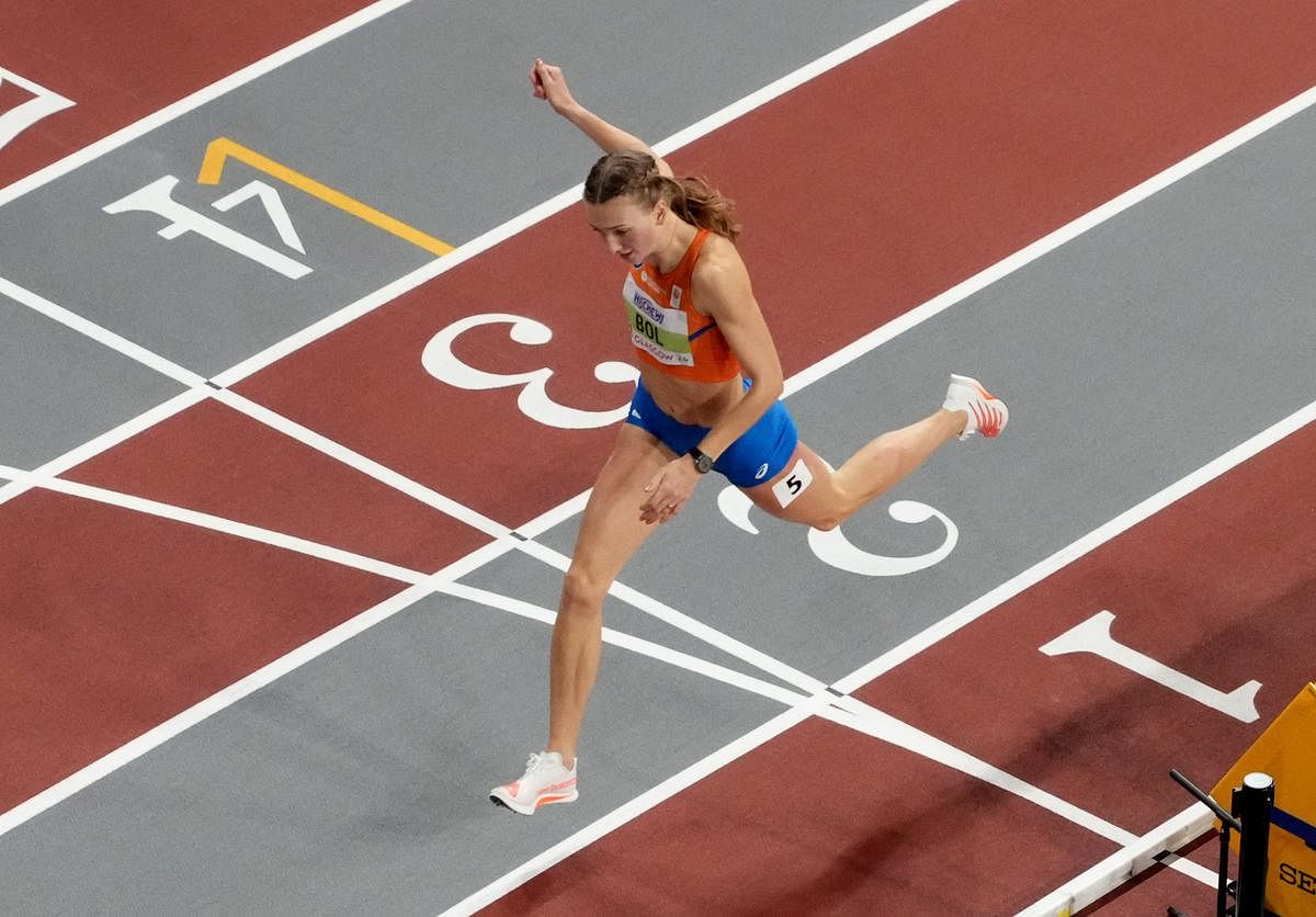 Dutch runner Bol smashes her own indoor 400m world record