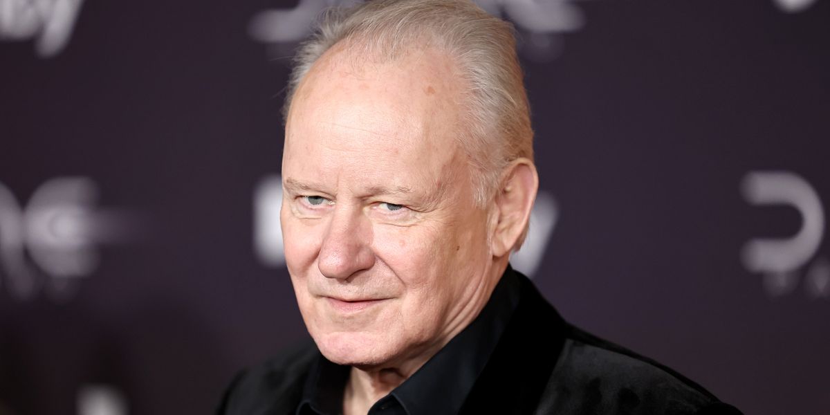 Stellan skarsgard says he was happy to play a 'bimbo' in 'mamma mia!'