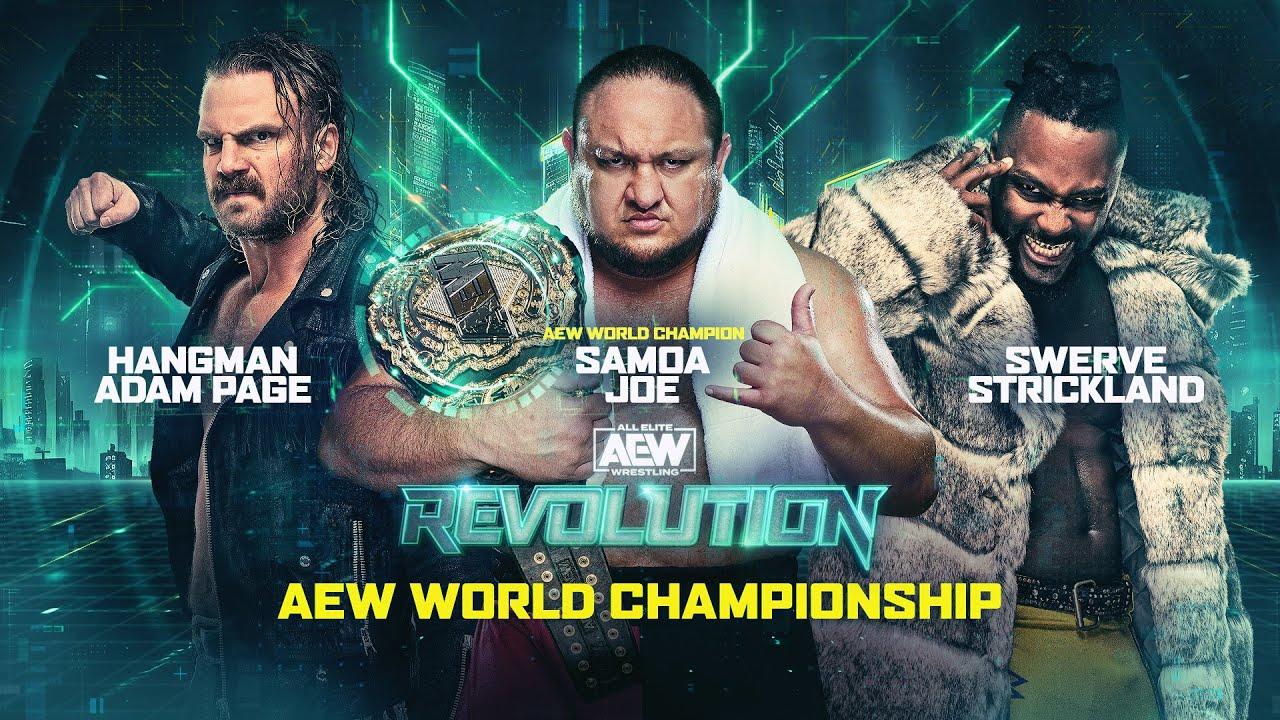 AEW World Championship Decided in Wild Triple Threat Match at Revolution