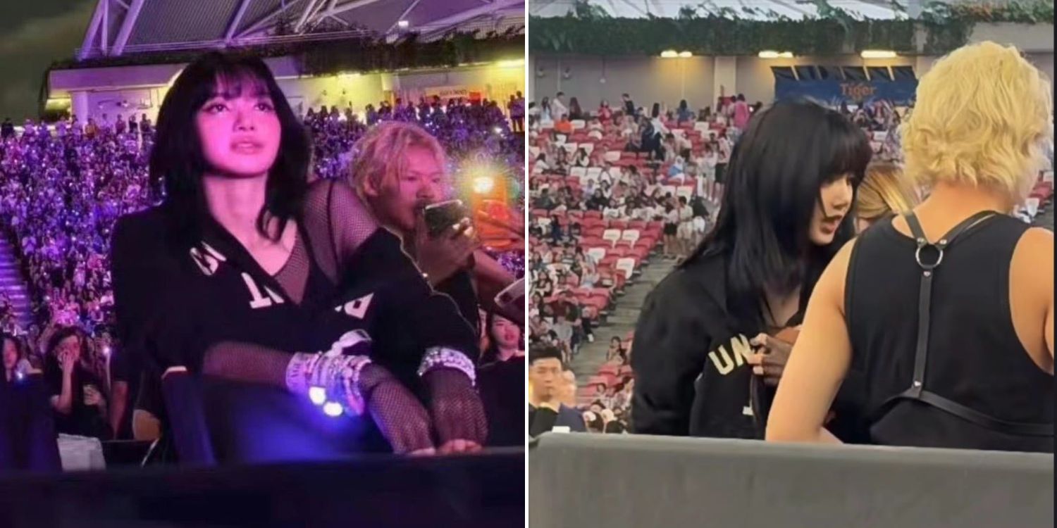 Blackpink’s lisa attends taylor swift eras tour in s’pore a day after Shinee’s concert