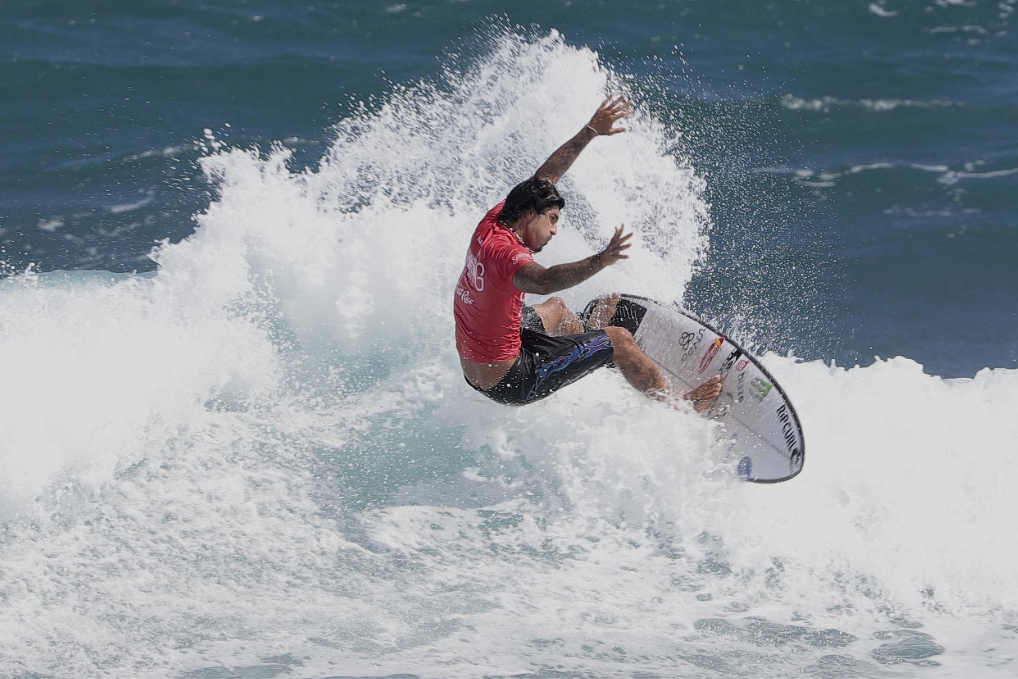 Brazil’s Gabriel Medina wins world surfing games, in line for Olympics spot