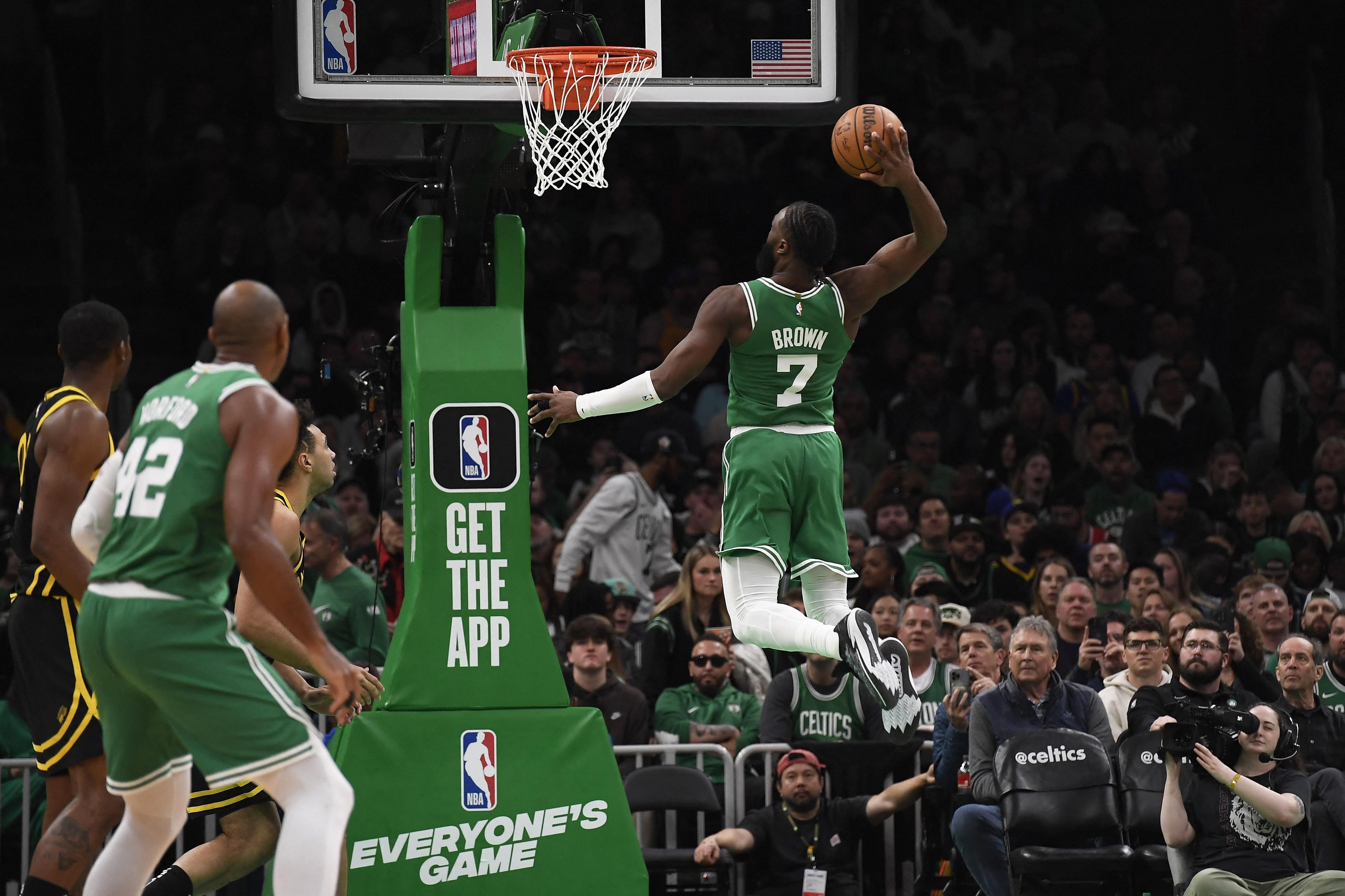 NBA-best Celtics overwhelm Warriors while Clippers edge TimberWolves