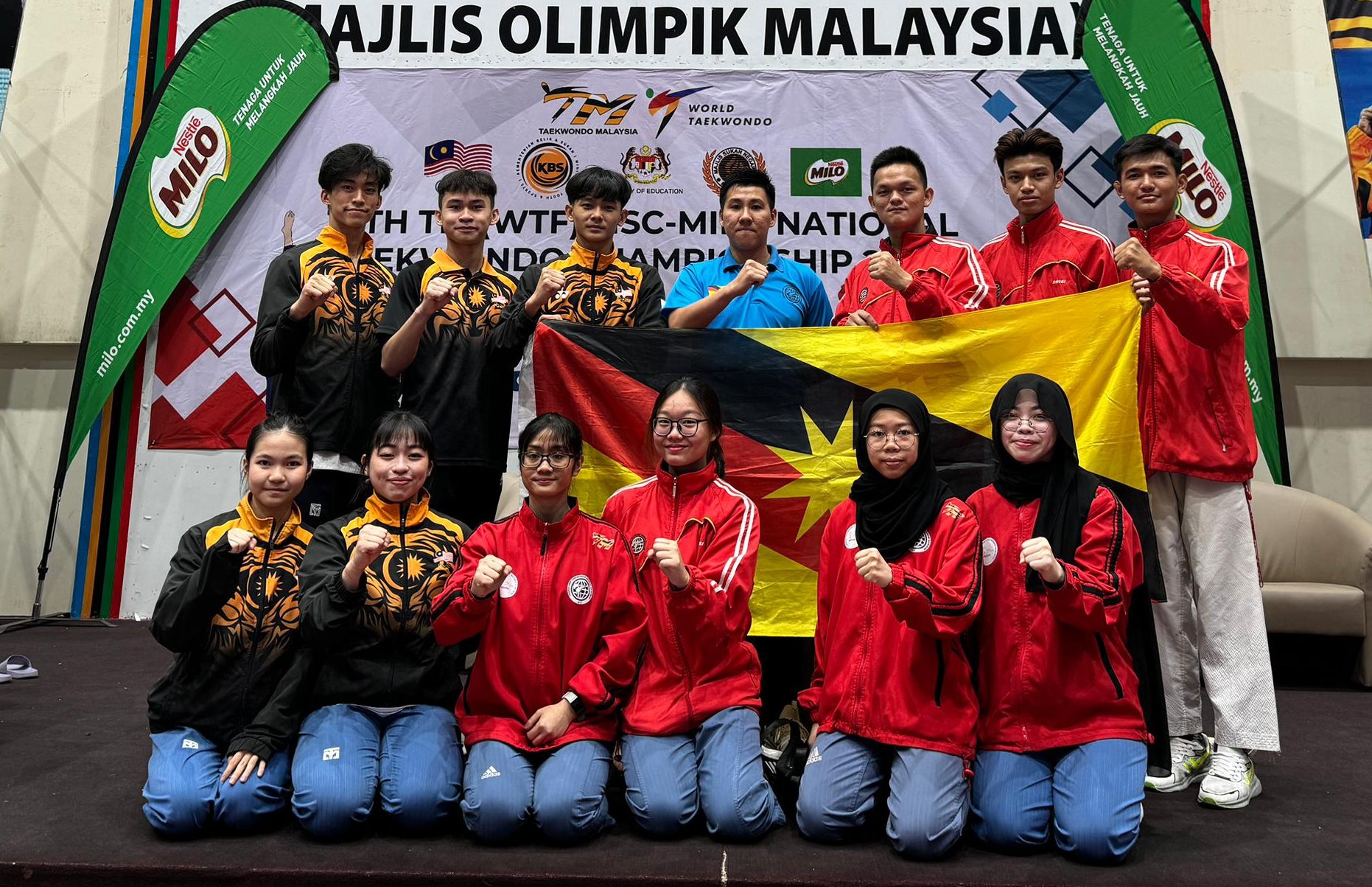 Sarawak Taekwondo exponents shine at national championship