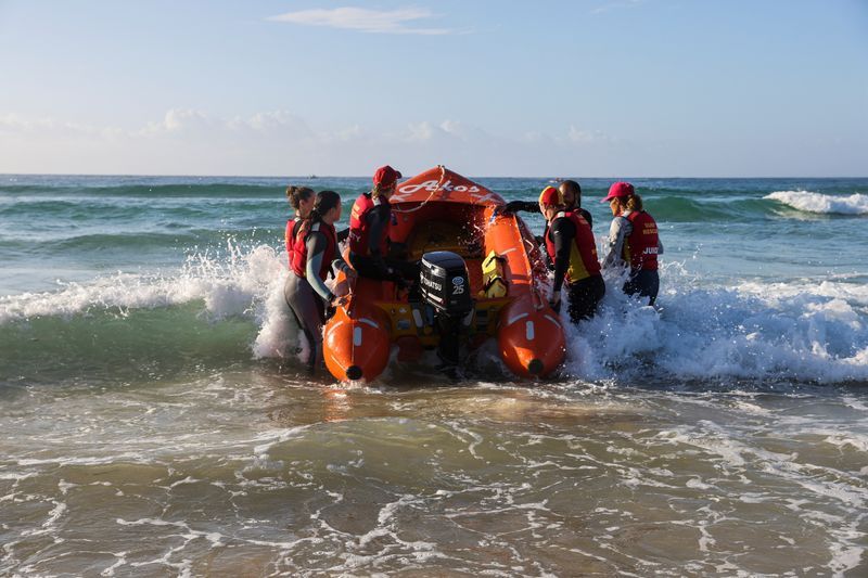 Women lifesavers train next generation on Australia's Bondi Beach