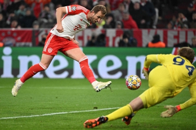 ‘Perfect day’ as Kane double powers Bayern into Champions League last eight