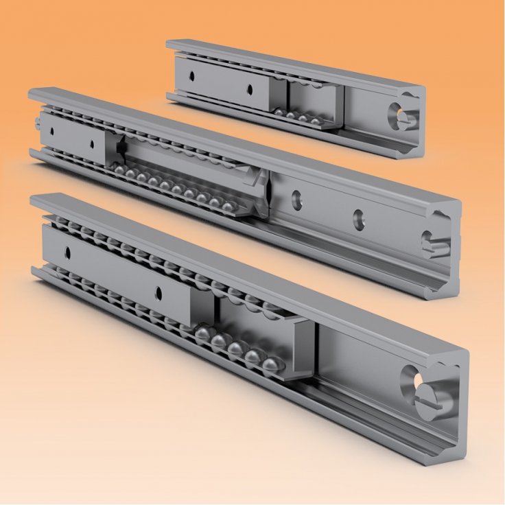 Partial or full extension for telescopic slides? What's the difference between a telescopic slide and a linear guide?