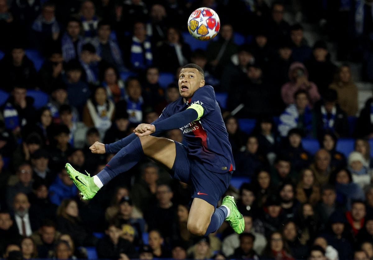 Kylian Mbappe brace fires Paris Saint-Germain into Champions League quarter-finals
