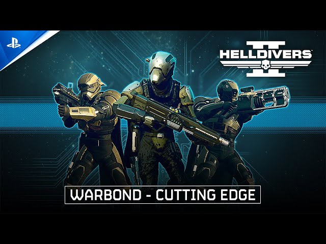 Helldivers 2 - Warbond: Cutting Edge Trailer | PS5 & PC Games