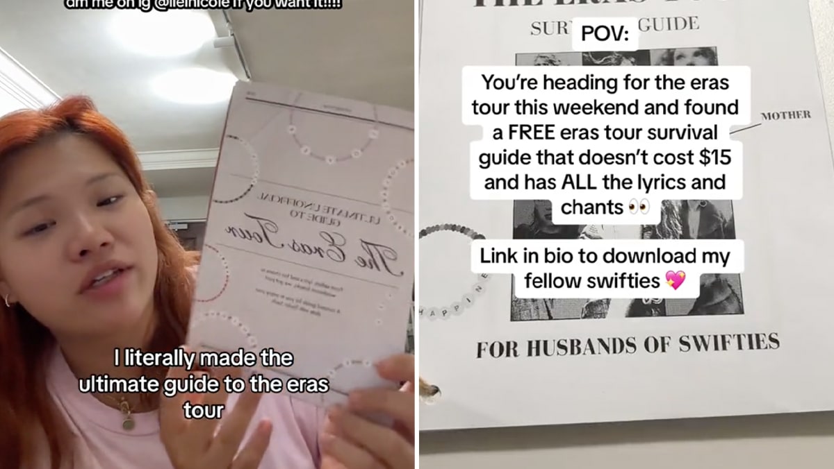#trending: Profiteering or fair play? Debate erupts over TikToker's sale of lyric guides for Taylor Swift concerts