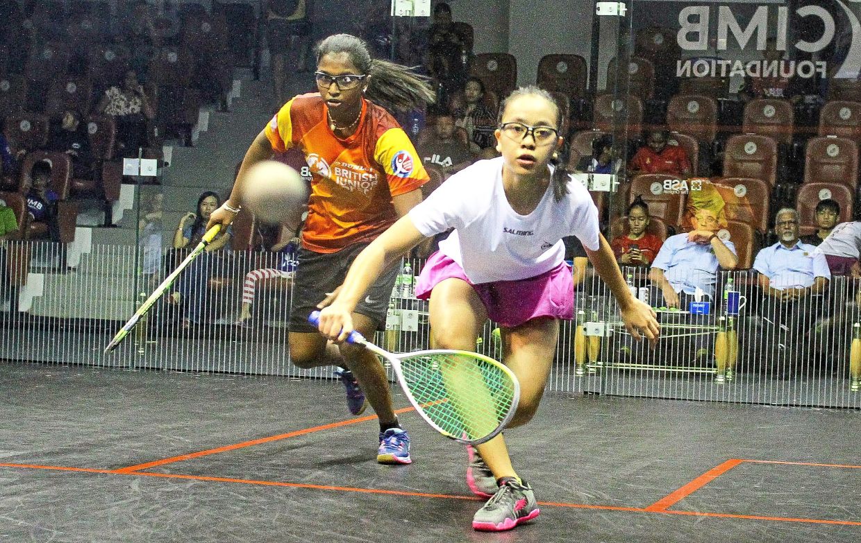 Ainaa could be on fire for Squash in the Land after training with Beng Hee
