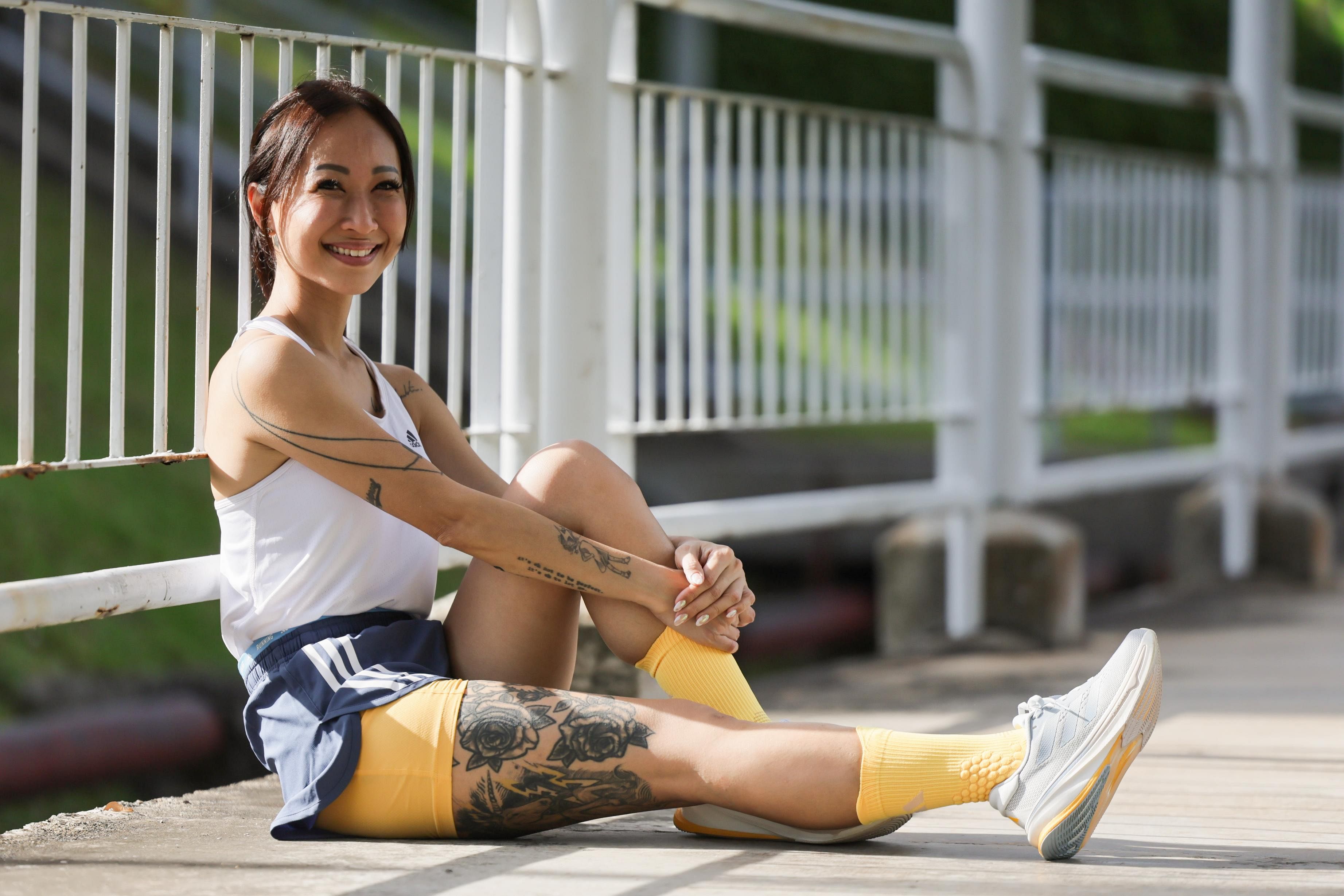 From non-sports lover to avid runner: Sofie Chandra hopes to inspire community