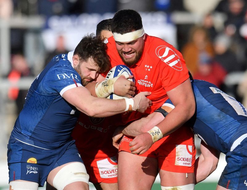 Rugby-Meafou one of three new caps in France team to face Wales