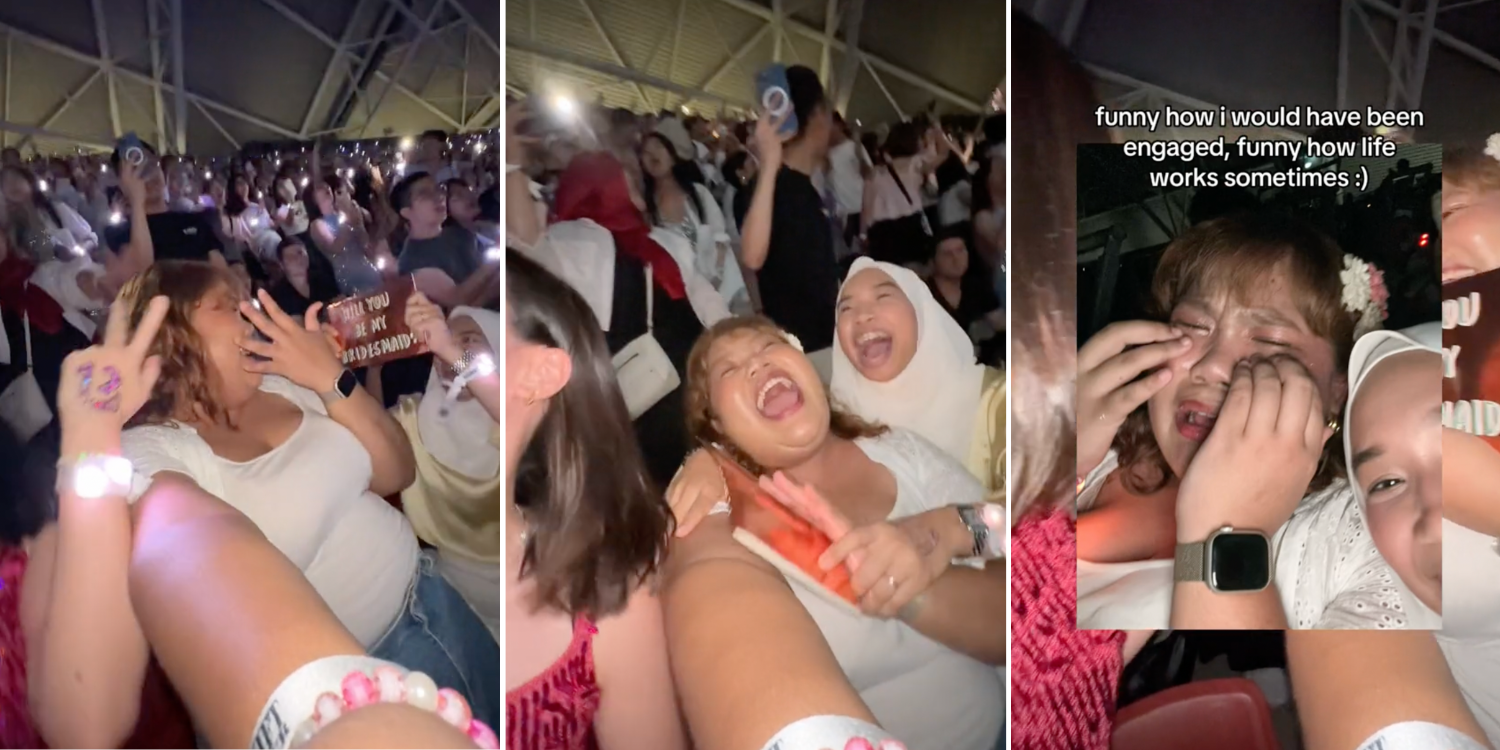S’pore taylor swift fan touched by best Friend’s proposal to be her bridesmaid during ‘love story’