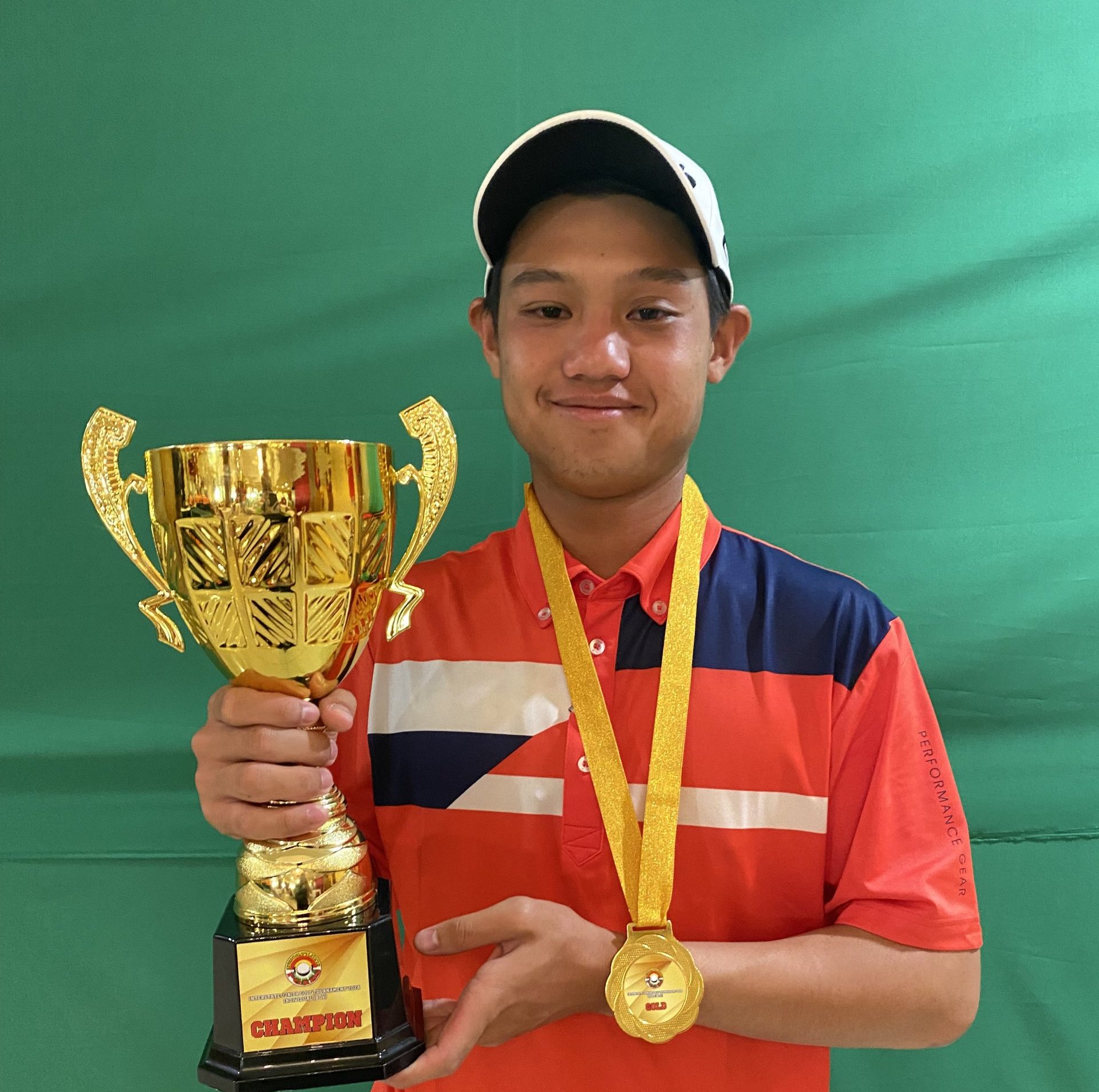 Sarawak Sukma XXI shadow team golfer Anson Yeo wins interstate junior tourney
