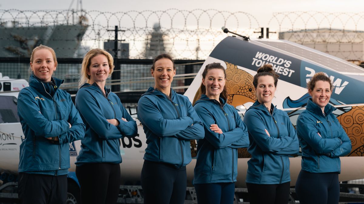 Royal Navy's first all-women team plan to make history by rowing the Atlantic