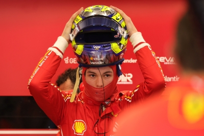 Bearman makes Ferrari F1 debut as Sainz has surgery
