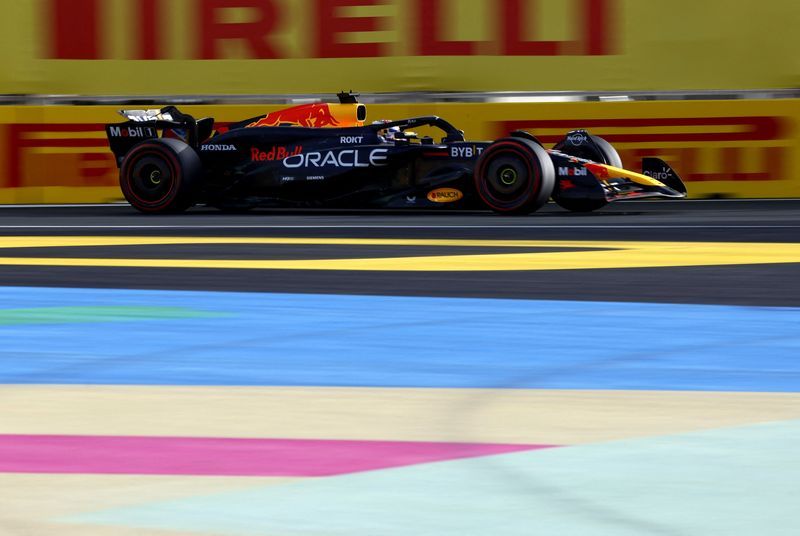 Motor racing-Verstappen fastest in final Saudi practice as Bearman debuts