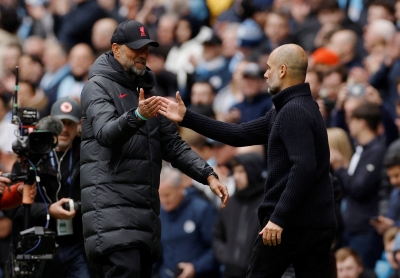Guardiola is best manager of my lifetime, says Liverpool’s Klopp