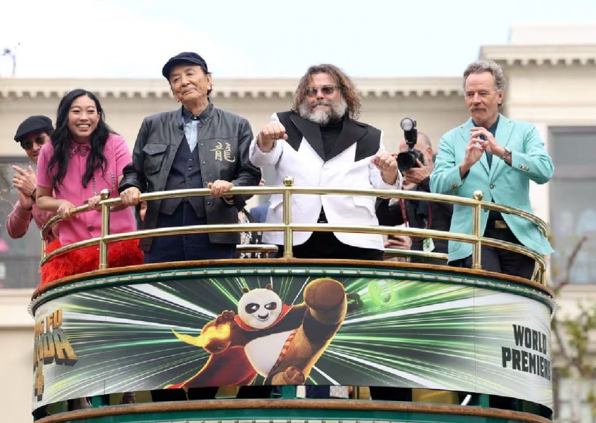 Kung Fu Panda is back with some help from The Six Million Dollar Man