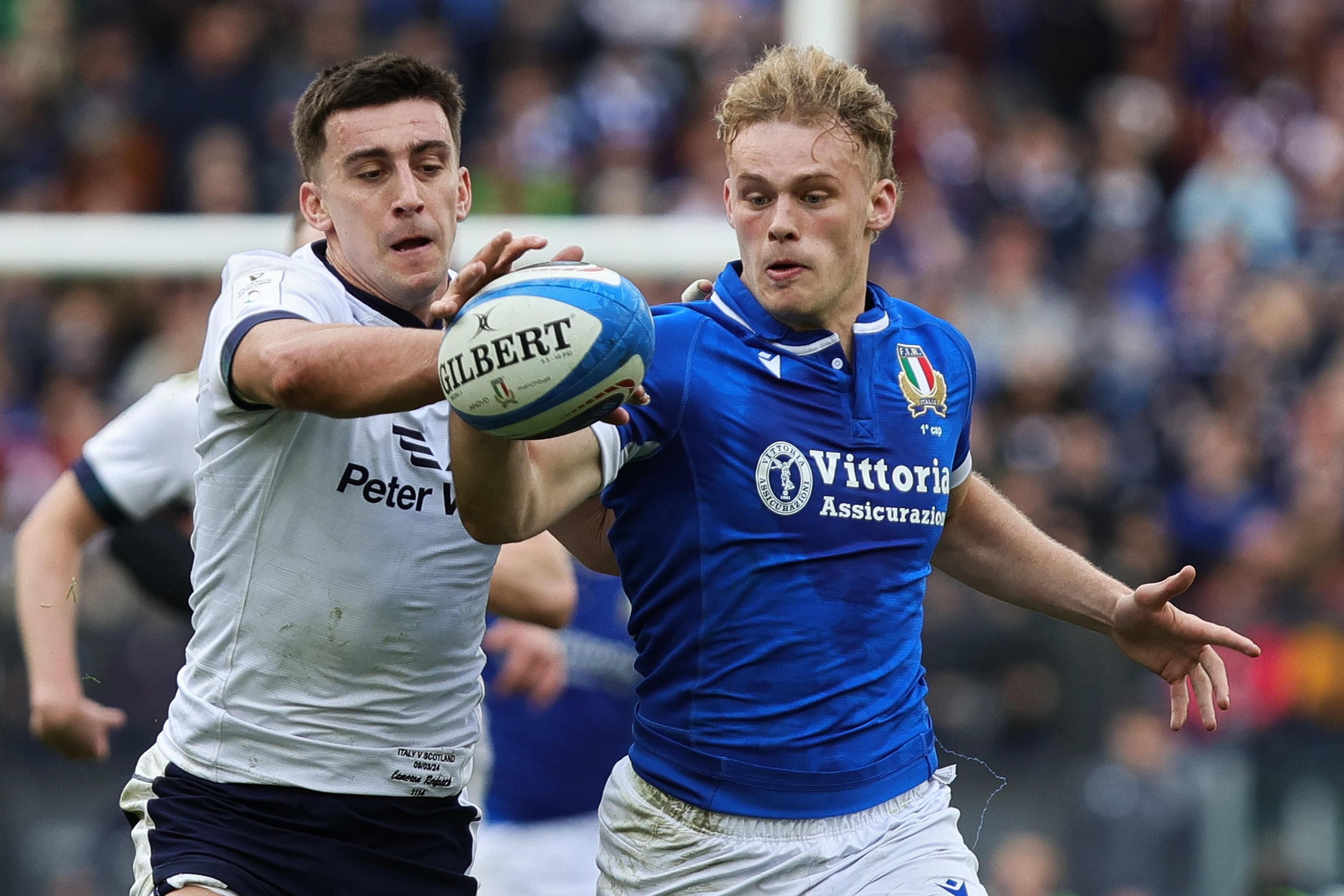 Italy’s Six Nations win over Scotland could not be sweeter for debutant Louis Lynagh