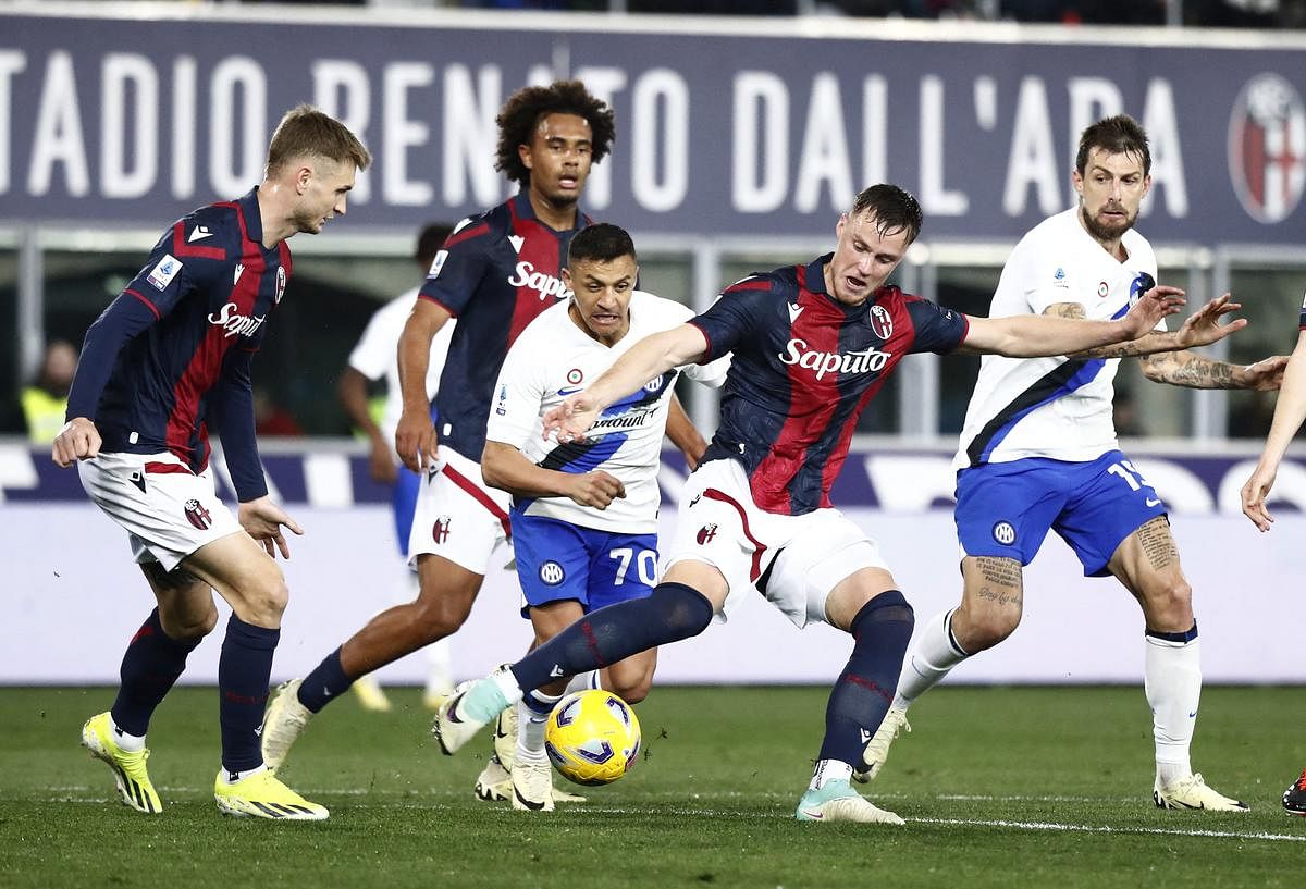 Inter extend huge Serie A lead with 1-0 win at Bologna