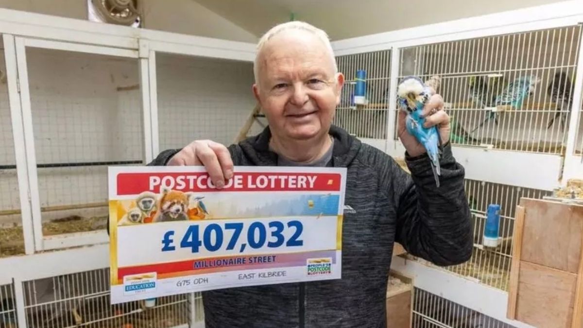 Grandad unveils hilarious first thing he'll do after winning mega £400,000 lottery jackpot