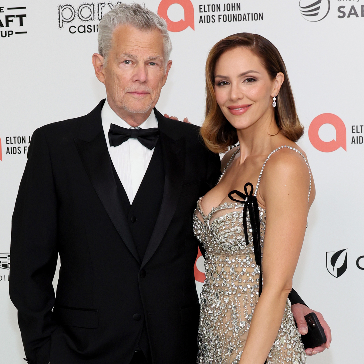 Katharine McPhee and David Foster Smash Their Red Carpet Date Night at 2024 Oscars Party
