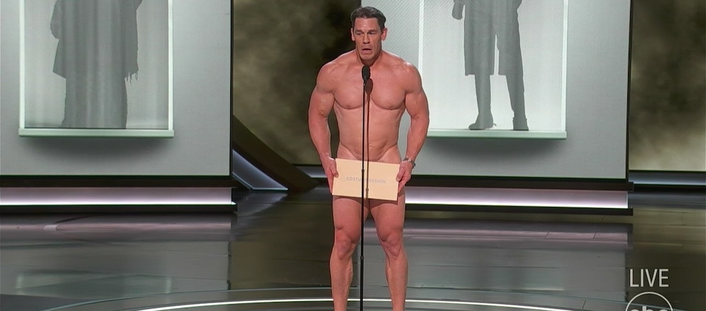 John Cena Presented The Oscar For Best Costume While Wearing Absolutely Nothing But Sandals