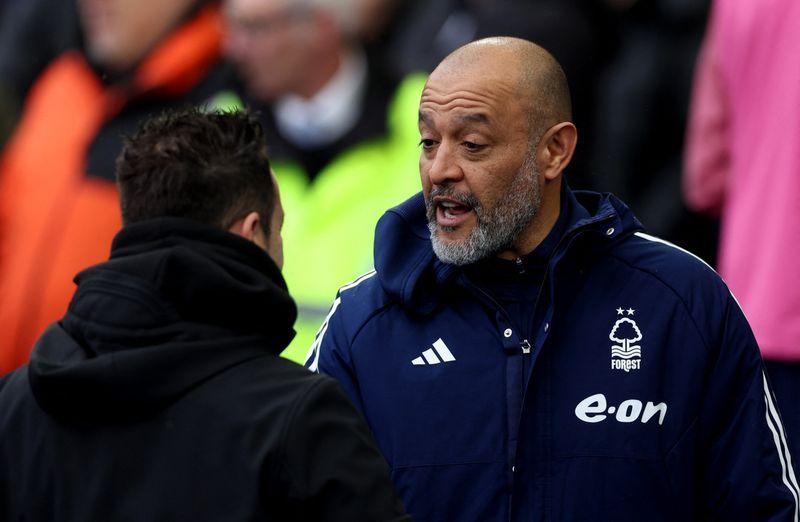 Soccer - 'Why always us?': Forest boss Nuno complains about VAR