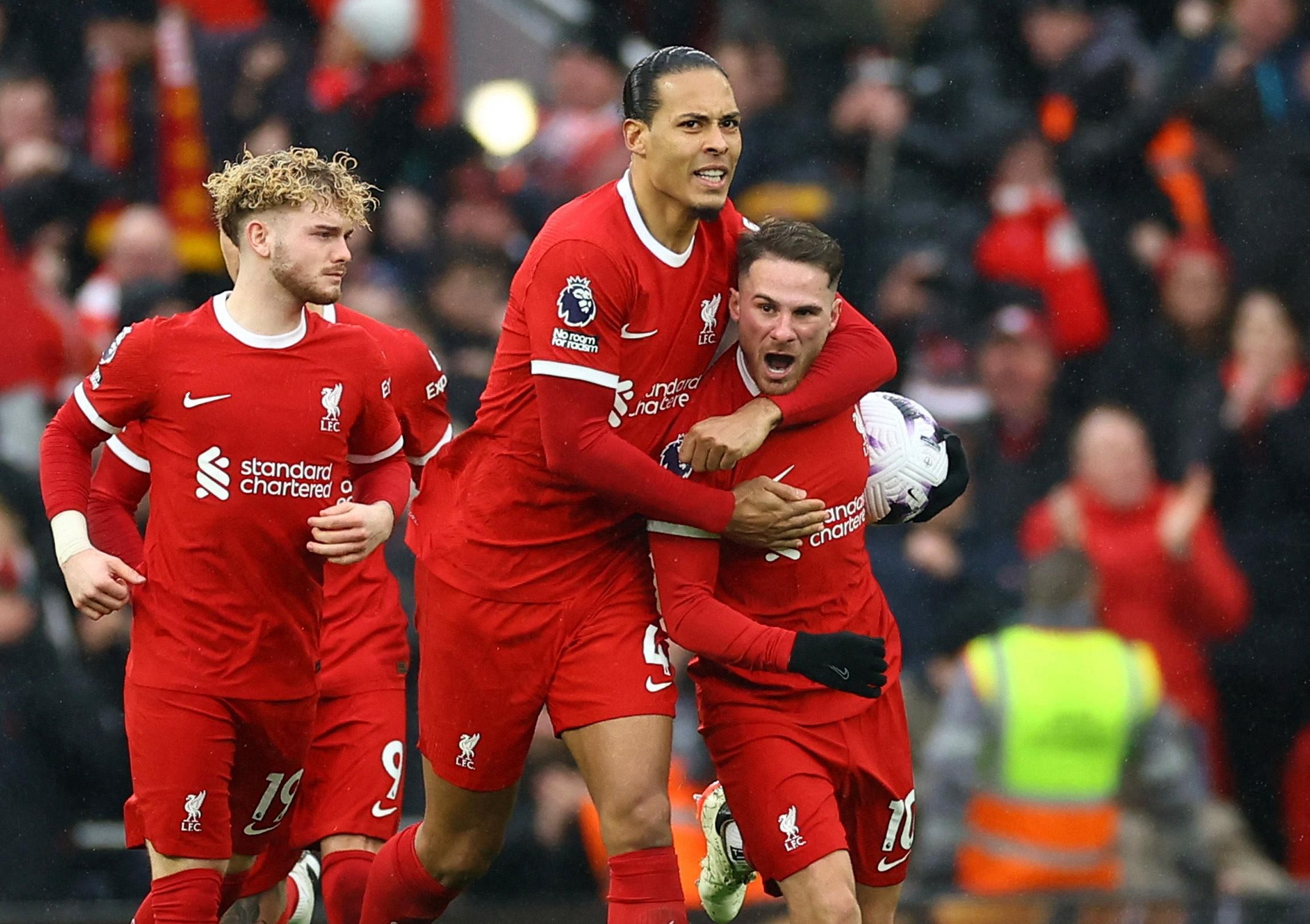 Alexis Mac Allister penalty earns 1-1 draw for Liverpool in Manchester City thriller