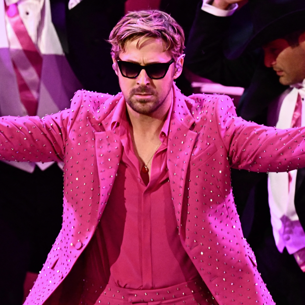 Oscars 2024: Ryan Gosling Reunites With Barbie's Kens for "I’m Just Ken" Performance